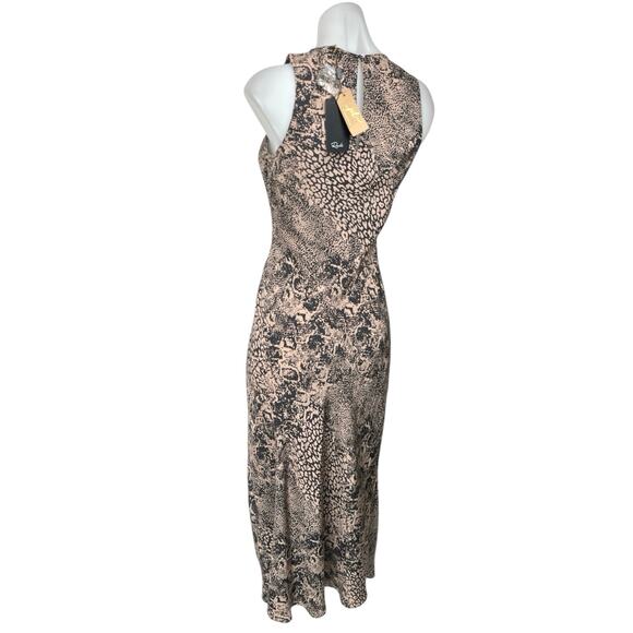 NEW Rails Gabriella Mixed Animal Print Sleeveless Camisole Maxi Tank Dress XS - Picture 8 of 11